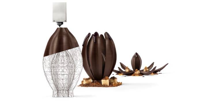 cioccolato in stampa 3D