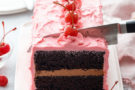 Torta al cioccolato al maraschino Torta al cioccolato al maraschino