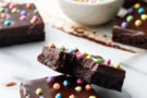 Brownies con ganache al cioccolato Brownies con ganache al cioccolato