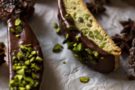 Biscotti con pistacchio e cioccolato