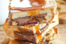 French Toast alla nutella in stile Pancakes French Toast alla nutella in stile Pancakes