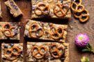 Pretzel dolci e salati con burro d’arachidi