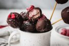 Tartufi Vegan cioccolato e lampone Tartufi Vegan cioccolato e lampone