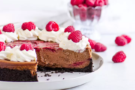Cheescake cioccolato e lampone Cheescake cioccolato e lampone