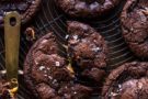 Bombette di brownies ripiene al caramello