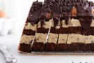 Plum Cake ripieno di “Cookies” ricoperto al cioccolato