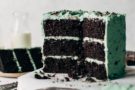 Torta cioccolato e menta a 3 strati