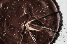 Torta Ganache Al Cioccolato e Burro Di Arachidi Torta Ganache Al Cioccolato e Burro Di Arachidi