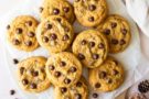 Cookies al cioccolato e zucca