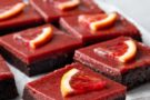 Brownies alla crema di arance rosse Brownies alla crema di arance rosse