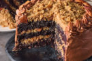 Torta triplo strato alla tedesca Torta triplo strato alla tedesca