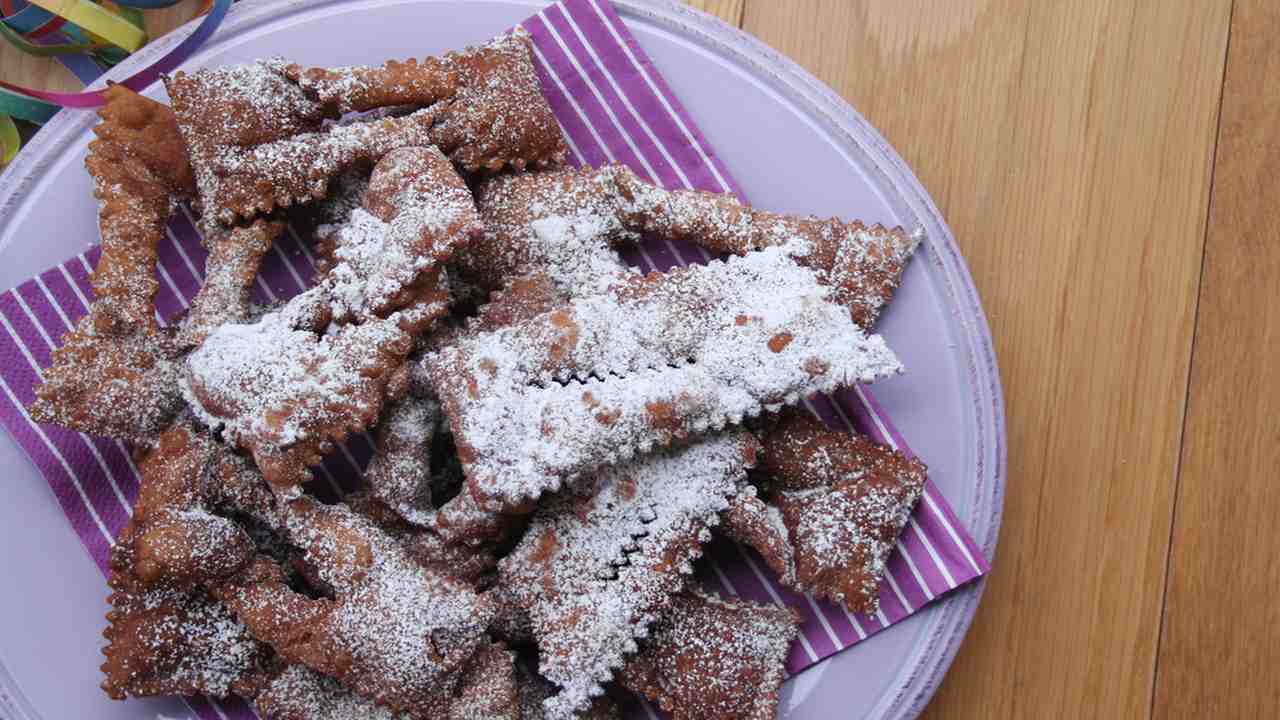 Chiacchiere al cacao