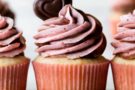 Cupcake di Sanvalentino fragole e nutella