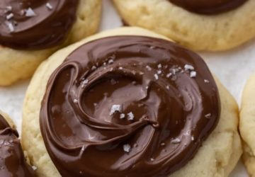 Cookies al burro salati con nutella