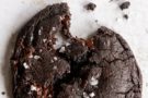 Cookies al cioccolato fondente salato