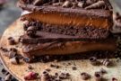 Torta con mousse al caffè e triplo cioccolato Torta con mousse al caffè e triplo cioccolato