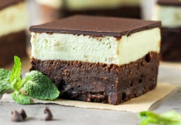 Brownies con latte da pascolo solo erba
