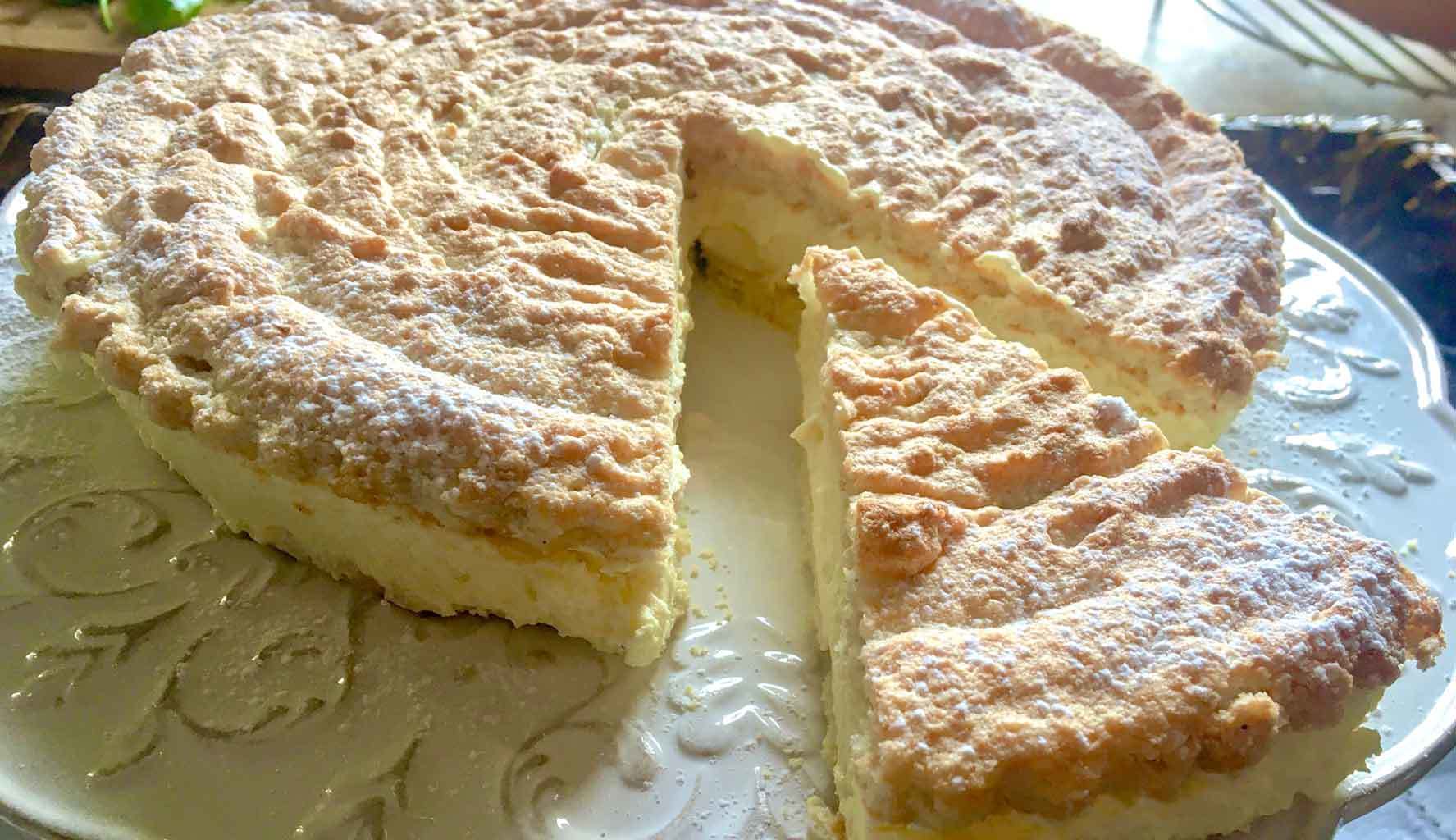 torta alla vaniglia