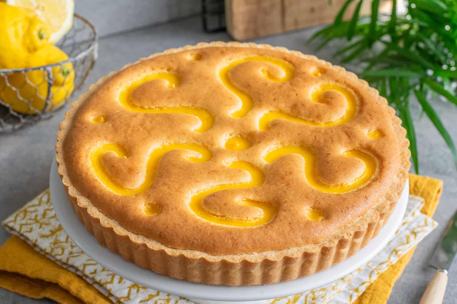 torta al limone