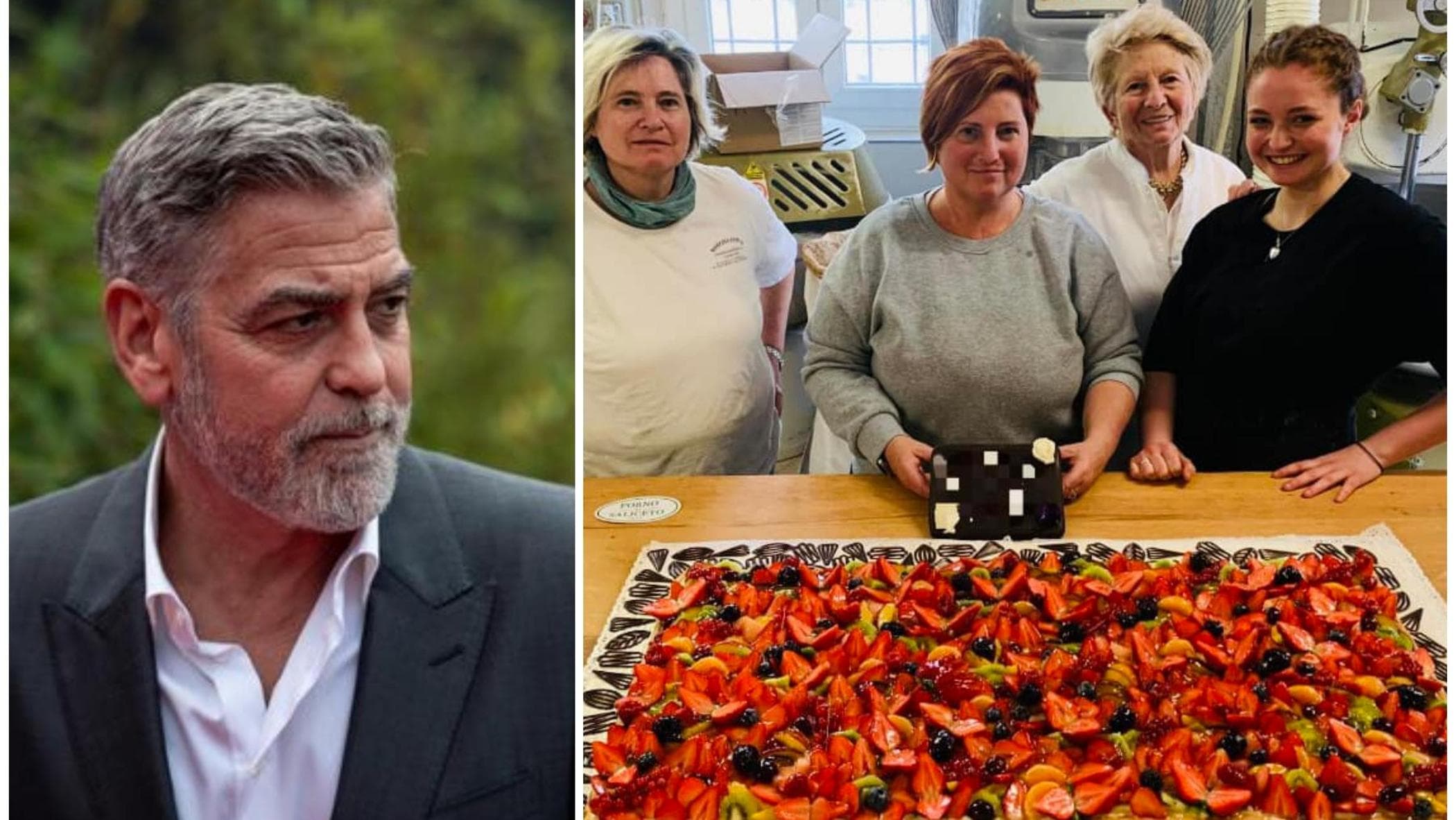 torta per George Clooney