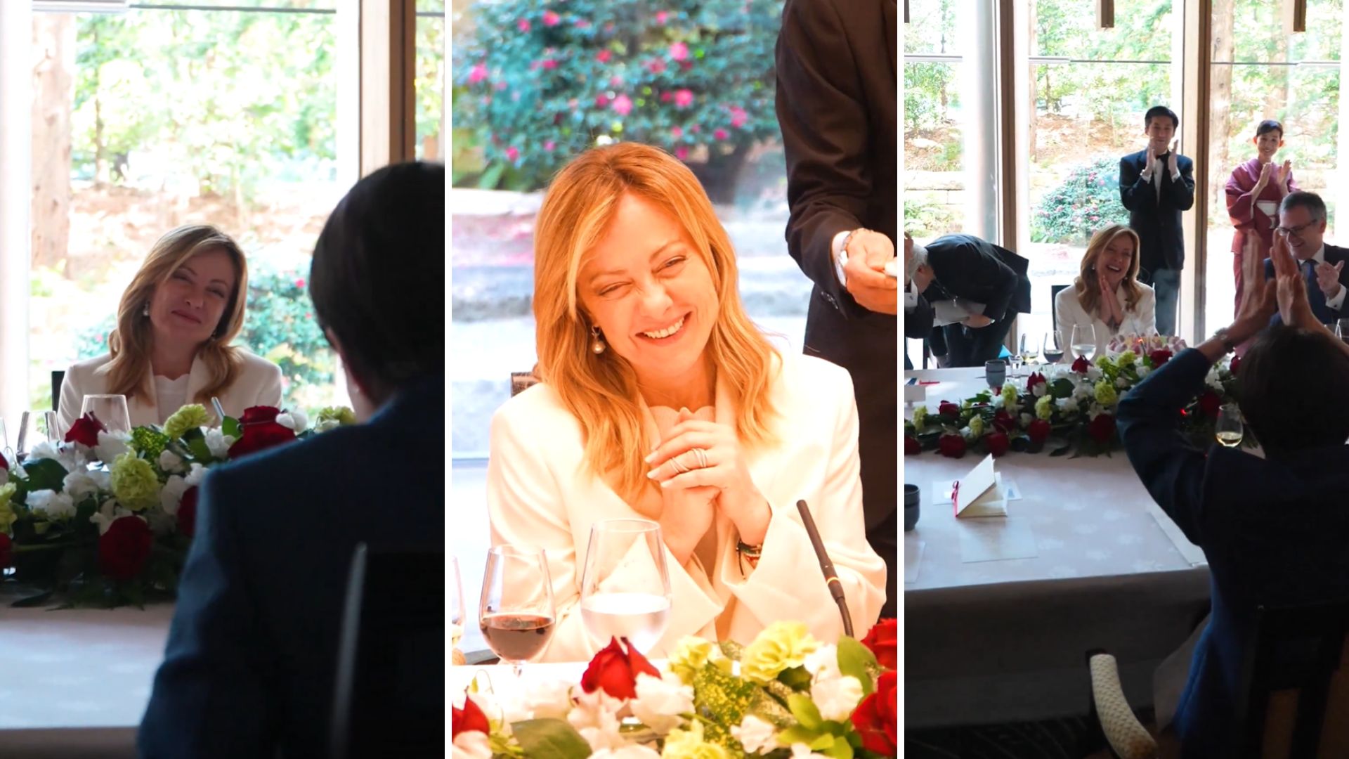 torta per Giorgia Meloni